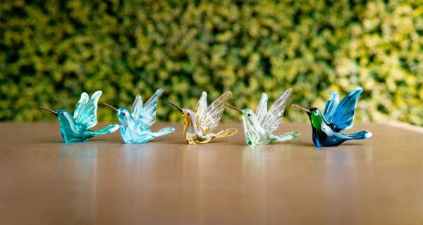 Colibrís de vidrio soplado S/35.00 - S/ 80.00 - Imagen 2