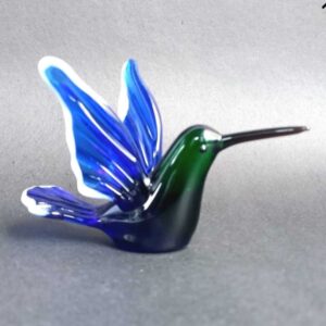 Colibrí de vidrio soplado