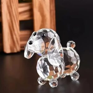 Perro salchicha de cristal