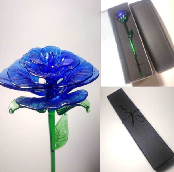 Rosas de vidrio soplado - Imagen 2