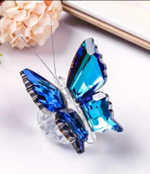 Mariposa Tornasolada Azul
