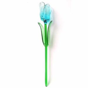 Tulipán en vidrio soplado