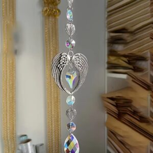 Atrapa sol de corazón y alas